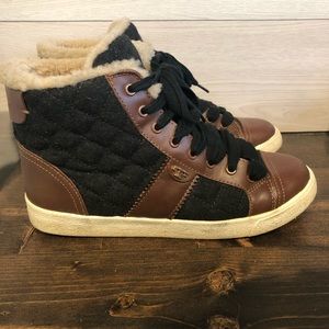 Tory Burch Oliver Flannel High Top